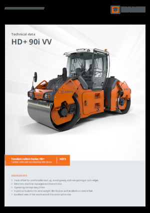 Tandemtrilwalsen Hamm HD+ 90i VV
