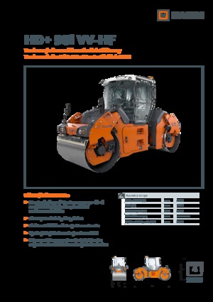 Tandemtrilwalsen Hamm HD+ 90i VV-HF