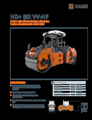Tandemtrilwalsen Hamm HD+ 90i VV-HF