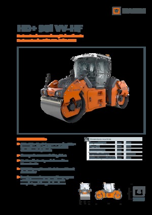 Tandemtrilwalsen Hamm HD+ 90i VV-HF