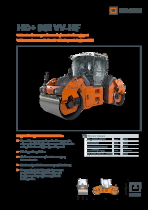 Tandemtrilwalsen Hamm HD+ 90i VV-HF