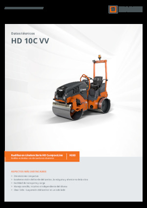 Tandemtrilwalsen Hamm HD 10C VV