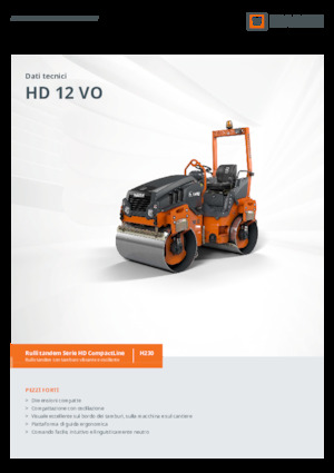 Tandemtrilwalsen Hamm HD 12 VO