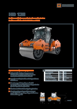 Tandemtrilwalsen Hamm HD 128