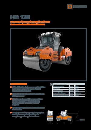 Tandemtrilwalsen Hamm HD 128