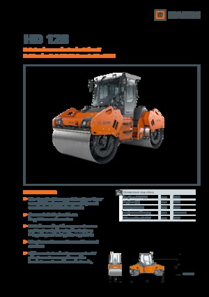 Tandemtrilwalsen Hamm HD 128