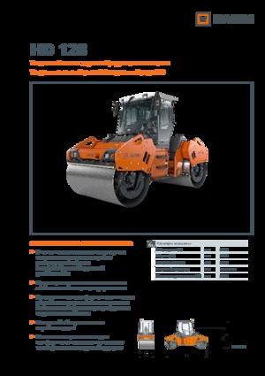 Tandemtrilwalsen Hamm HD 128