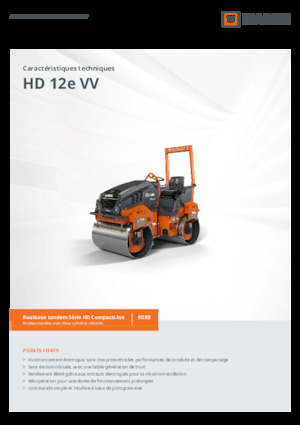 Tandemtrilwalsen Hamm HD 12e VV