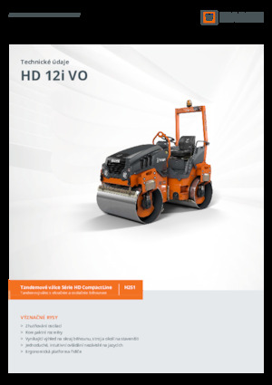 Tandemtrilwalsen Hamm HD 12i VO