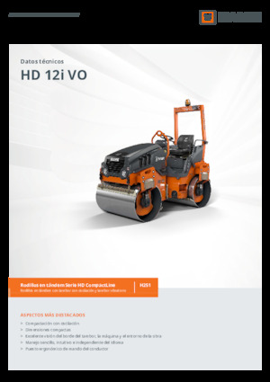 Tandemtrilwalsen Hamm HD 12i VO