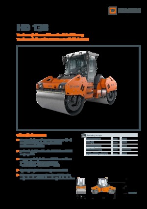 Tandemtrilwalsen Hamm HD 138