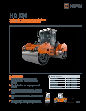 Tandemtrilwalsen Hamm HD 138