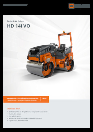Tandemtrilwalsen Hamm HD 14i VO