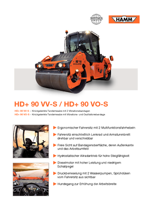 Combinatiewalsen Hamm HD+90 VO-S
