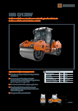 Tandemtrilwalsen Hamm HD O128V
