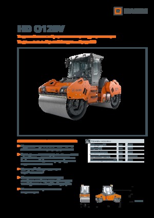 Tandemtrilwalsen Hamm HD O128V