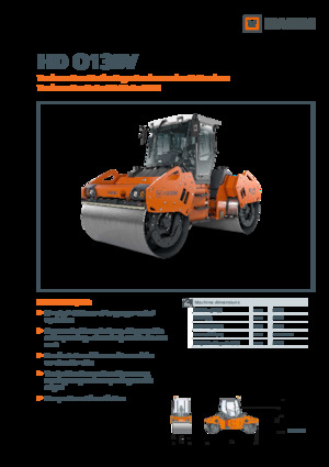 Tandemtrilwalsen Hamm HD O138V