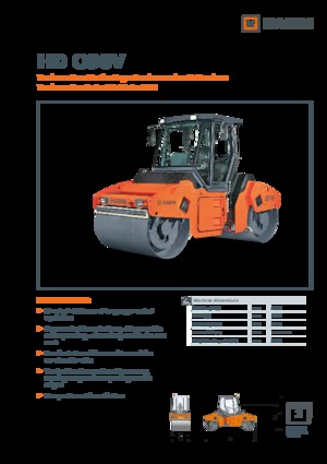 Tandemtrilwalsen Hamm HD O90V