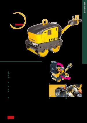 Tandemtrilwalsen Sakai HV520