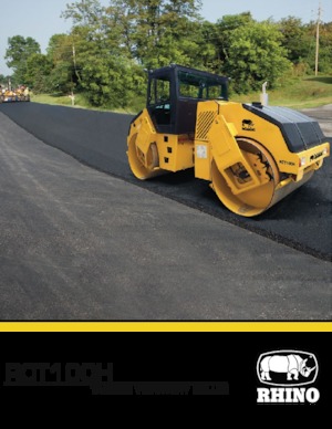 Tandemtrilwalsen RHINO RCT100H
