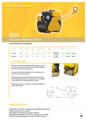 Tandemtrilwalsen Enar REN 550 GH
