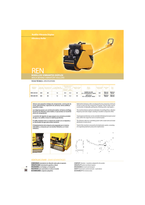 Tandemtrilwalsen Enar REN 550 GH