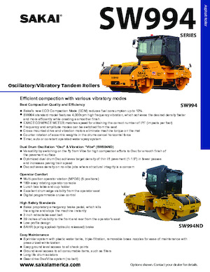 Tandemtrilwalsen Sakai SW994