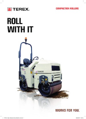 Tandemtrilwalsen Terex TV 900