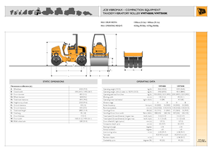 Tandemtrilwalsen JCB-Vibromax VMT 480 K
