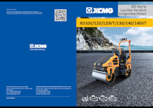 Tandemtrilwalsen XCMG XD120