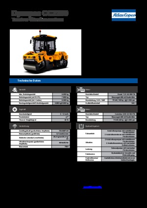Tandemtrilwalsen Dynapac CC 2200