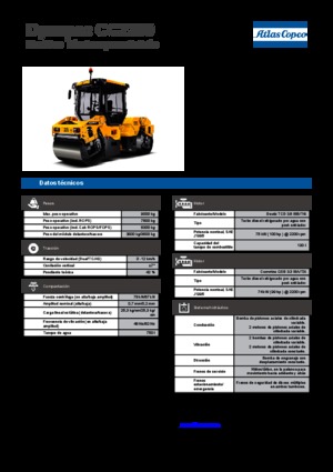 Tandemtrilwalsen Dynapac CC 2200