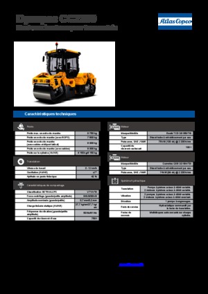 Tandemtrilwalsen Dynapac CC 2200