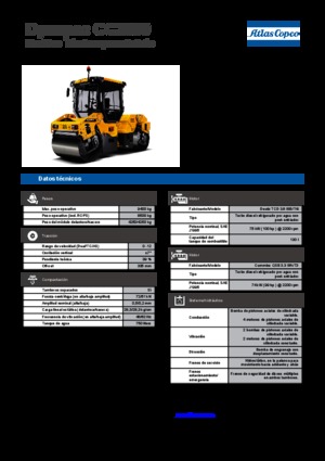 Tandemtrilwalsen Dynapac CC 2300