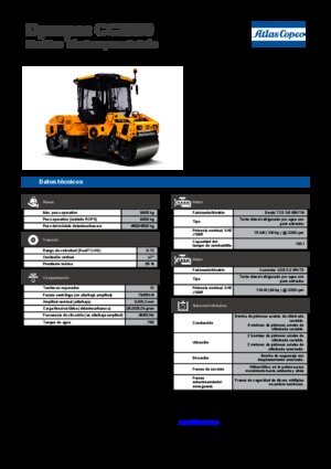 Tandemtrilwalsen Dynapac CC 3300