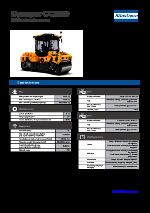 Tandemtrilwalsen Dynapac CC 3300