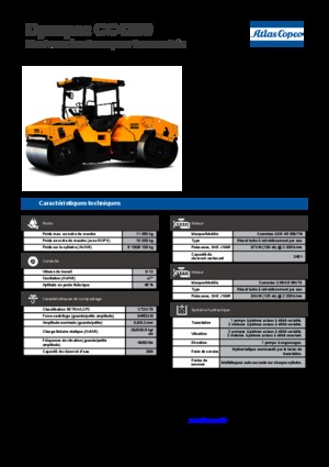 Tandemtrilwalsen Dynapac CC 4200