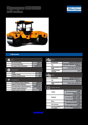 Tandemtrilwalsen Dynapac CC 4200