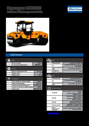 Tandemtrilwalsen Dynapac CC 5200