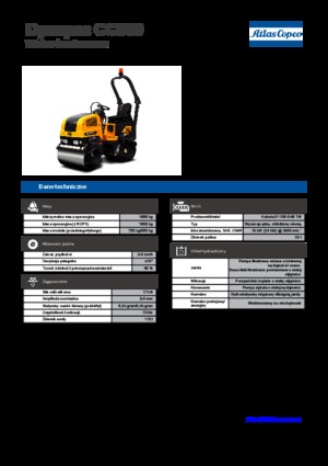 Tandemtrilwalsen Dynapac CC 900