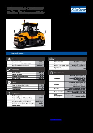 Tandemtrilwalsen Dynapac CG 2300