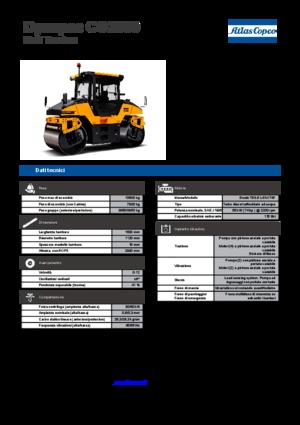Tandemtrilwalsen Dynapac CG 2300