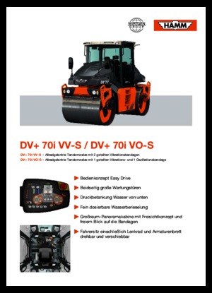 Tandemtrilwalsen Hamm DV+ 70i VO-S