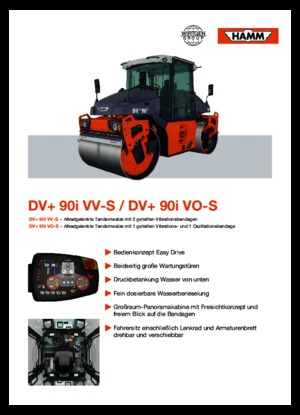 Tandemtrilwalsen Hamm DV+ 90i VO-S