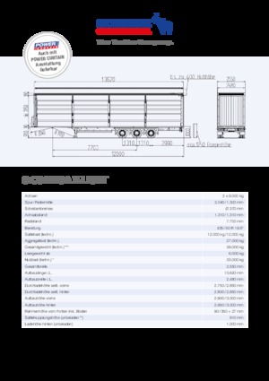 Tarpaulin platform semi-opleggers Schmitz Cargobull S.CS MEGA X-LIGHT