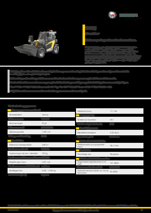 Telescoopladers Kramer 1445