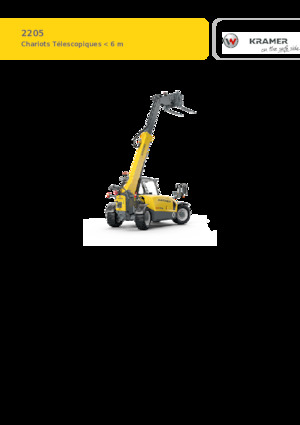 Telescoopladers Kramer 2205