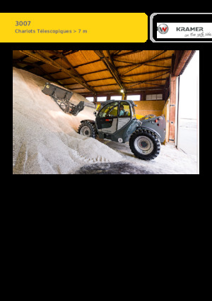 Telescoopladers Kramer 3007