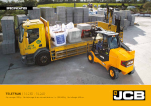 Telescoopladers JCB 35-23D