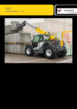 Telescoopladers Kramer 3507